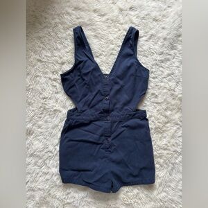 Forever 21 Navy Blue Romper